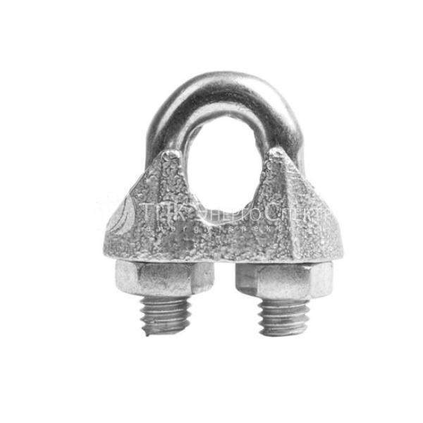 Зажим канатный TOR ф=6 мм DIN 741 в наличии Зажим канатный TOR ф=6 мм DIN 741